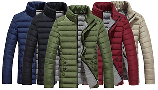 Men's Padded Parka - 5 Colours & 3 Sizes