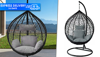 1-Seater Garden Egg Swing Chair Hammock 