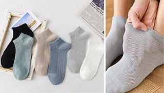 6-Pairs Mesh Trainer Socks 