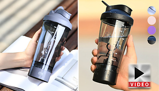 Electric Leak-Proof Protein Shaker Bottle - 4 Colours