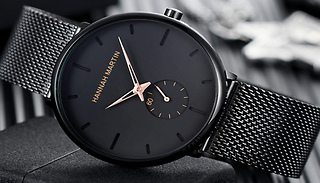 Hannah Martin Quartz Movement Men’s Watch - 4 Colours