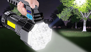 100,000 Lumen Rechargeable High Brightness Flashlight