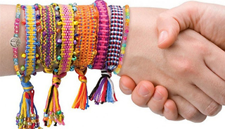 DIY Craft Friendship Bracelet Kit - 6 Styles