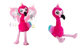 Interactive Dancing Flamingo Plush Toy