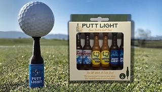 6-Piece Mini Beer Bottle Golf Tees Set