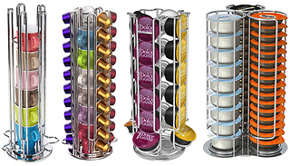 360-Degree Rotating Coffee Pod Holders – 2 Options