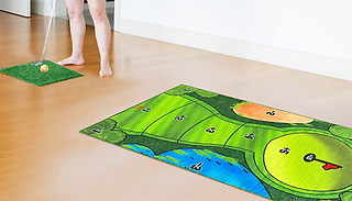 3 or 5 Piece Indoor Golf Game Set - 3 Sizes 