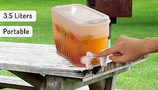 3.5L Portable Double Sided Drinks Dispenser