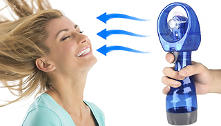Handheld Portable Cooling Fan & Water Mister