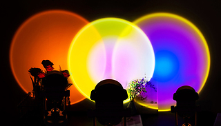 USB Rainbow Sunset Projector - 4 Styles