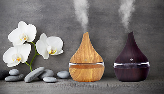 300ml HomeSpa Aroma Essential Oil Diffuser - 2 Colours