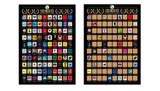Top 100 Scratch Off Poster - Dates, Anime, Movies & Paintings