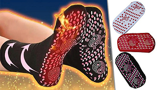 1 or 3 Pairs of Tourmaline Warming Winter Socks - 3 Colours