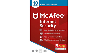McAfee Internet Security 2023 10 Devices 1 Year