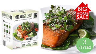 Microgreens Variety Seed Growing Kit - 3 Options
