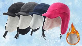 Unisex Windproof Trapper Hat - 4 Colours