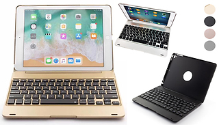 iPad Compatible Wireless Keyboard & Case - 4 Colours