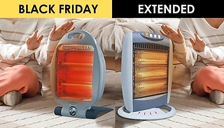 Halogen Heaters - 800W or 1200W