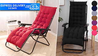 Cushion Pad for Sun Lounger Chair - 7 Colours & 3 Sizes