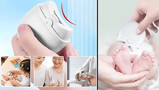 2-in-1 Electric Nail Clippers - 2 Colours