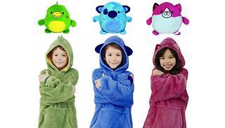 Cuddly Pet Snuggle Hoodie - Zips Into a Soft Toy!