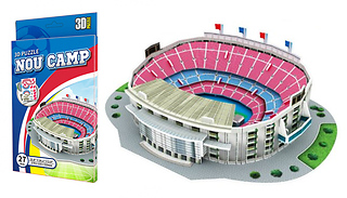 DIY 3D Stadium Model Puzzle - 12 Designs