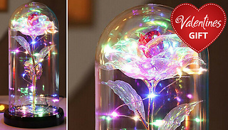 Valentine's Day LED Light-Up Eternal Forever Rose Gift