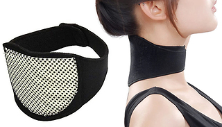Self Heating Tourmaline Adjustable Neck Support