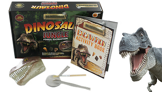 Kids' Dinosaur Fossil Excavation Set