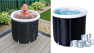 Portable Ice Bath with Lid - Cold Water Therapy!