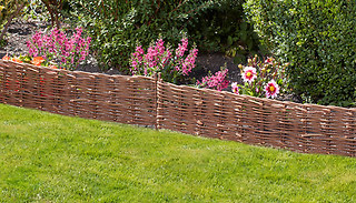 100cm Willow Garden Border Fence - 2 or 4