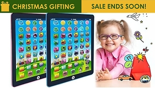 Kid's Electronic Interactive Learning Pad - 2 Colours