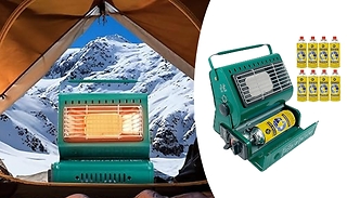 Portable Gas Heater with Optional Butane Gas Bottles