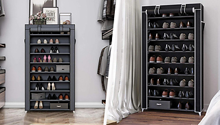 10 Tier Adjustable Shoe Organiser