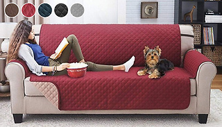 Quilted Protective Sofa Cover - 11 Colours & 3 Sizes