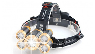 5-LED Outdoor Headlamp
