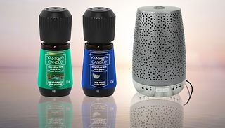 Yankee Candle Electric Sleep Diffuser Starter Kit - Waterless Version, ...
