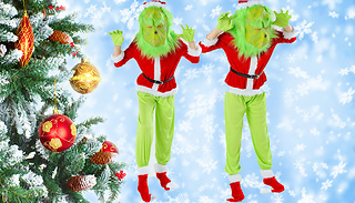 Novelty Christmas Fancy Dress Costume - 3 Options & 6 Sizes