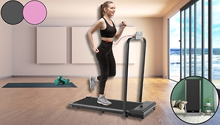 Foldable Home Fitness Treadmill - 2 Colours