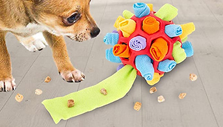 Pet Treat Reward Snuffle Ball Game - 2 Colours