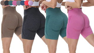 Butt Lift Exercise Yoga Shorts - 8 Colours & 3 Sizes 