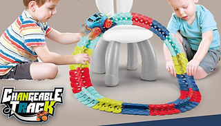 Light-Up Bendy Race Car Track - 3 Sizes