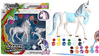 DIY Paint-Your-Own Unicorns Craft Set - 2 Designs