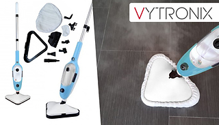 Vytronix 10-in-1 Handheld Upright High-Powered Steam Mop