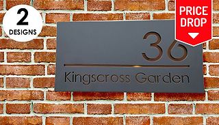 Personalised Laser Cut Door Sign - 2 Colours