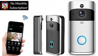 3in1 Wi-Fi Video Doorbell With Optional 3GB SD Card - 2 Colours