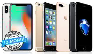 Apple iPhone 6, 7, 8, 11, 11 Pro, X, XR or XS Unlocked - 16-64GB