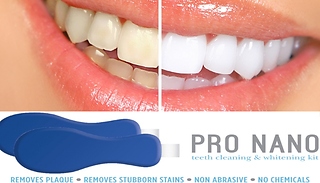 1, 2 or 4-Pack of Glamza Pro Nano Teeth Cleaning Kits