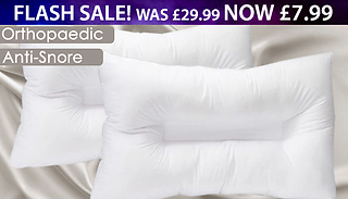 1 or 2 Anti-Snore Orthopaedic Pillows