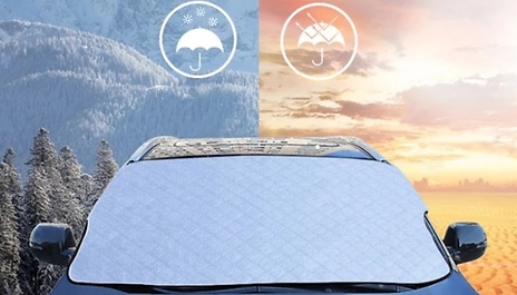 1 or 2-Pack Weatherproof Car Windscreen Shield